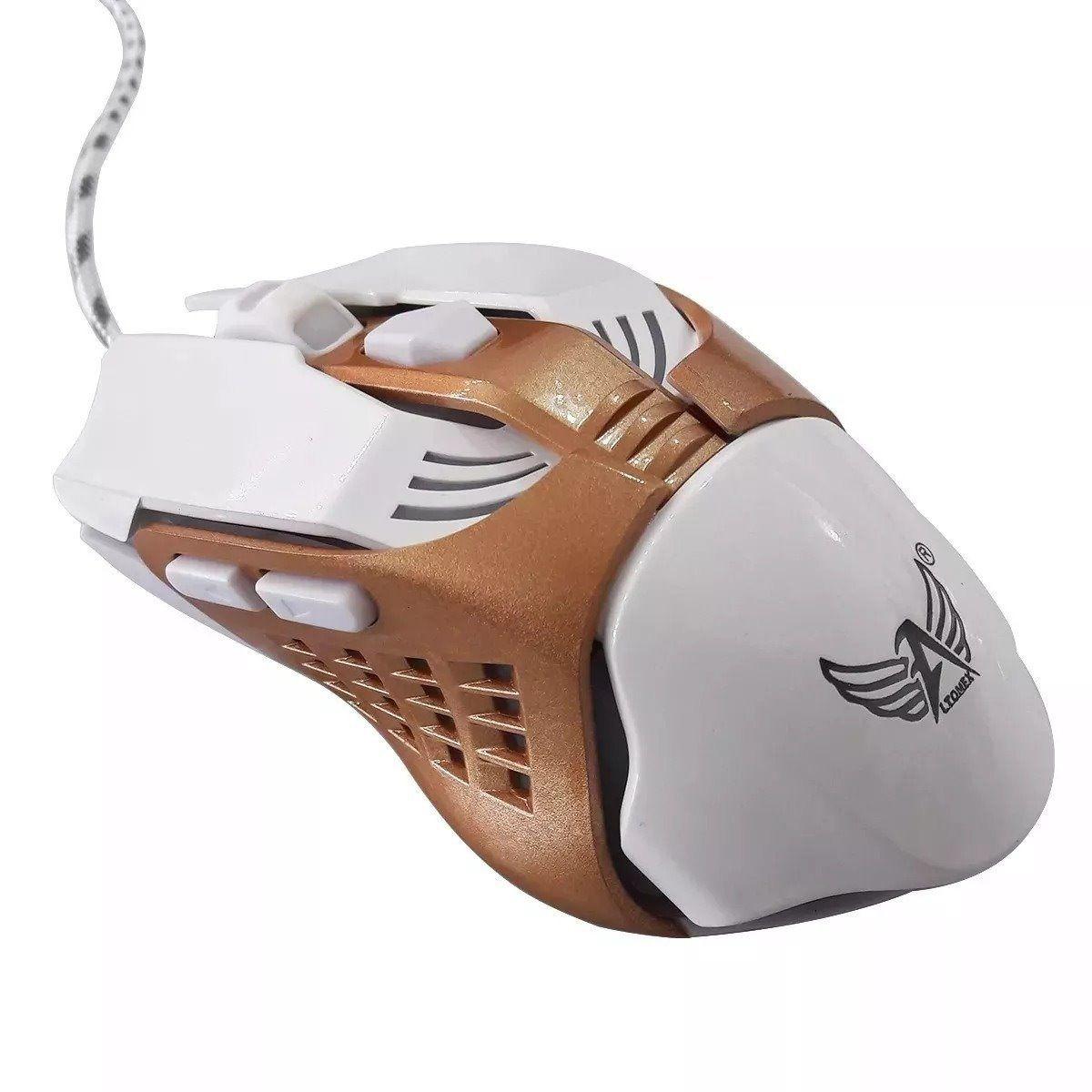  - Mouse - branco - Central - unidade    Cod. MOUSE GAMER A-5216